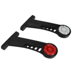 2PCS Dual Color 28LED Truck Side Marker Lamp 24V Warning Signal Light Car Trailer Taillight