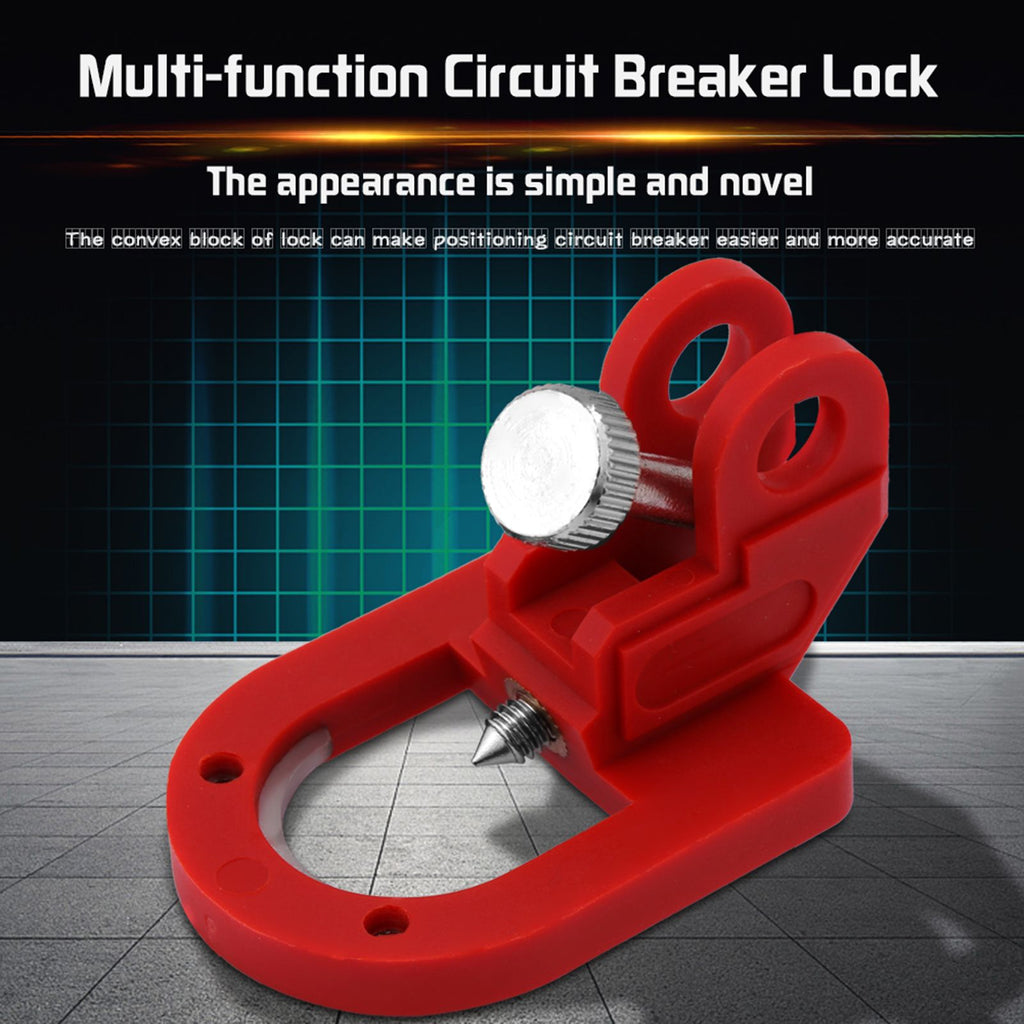 Multi function Circuit Breaker Lock Air Switch Electrical Safety Lockout for Energy Isolation