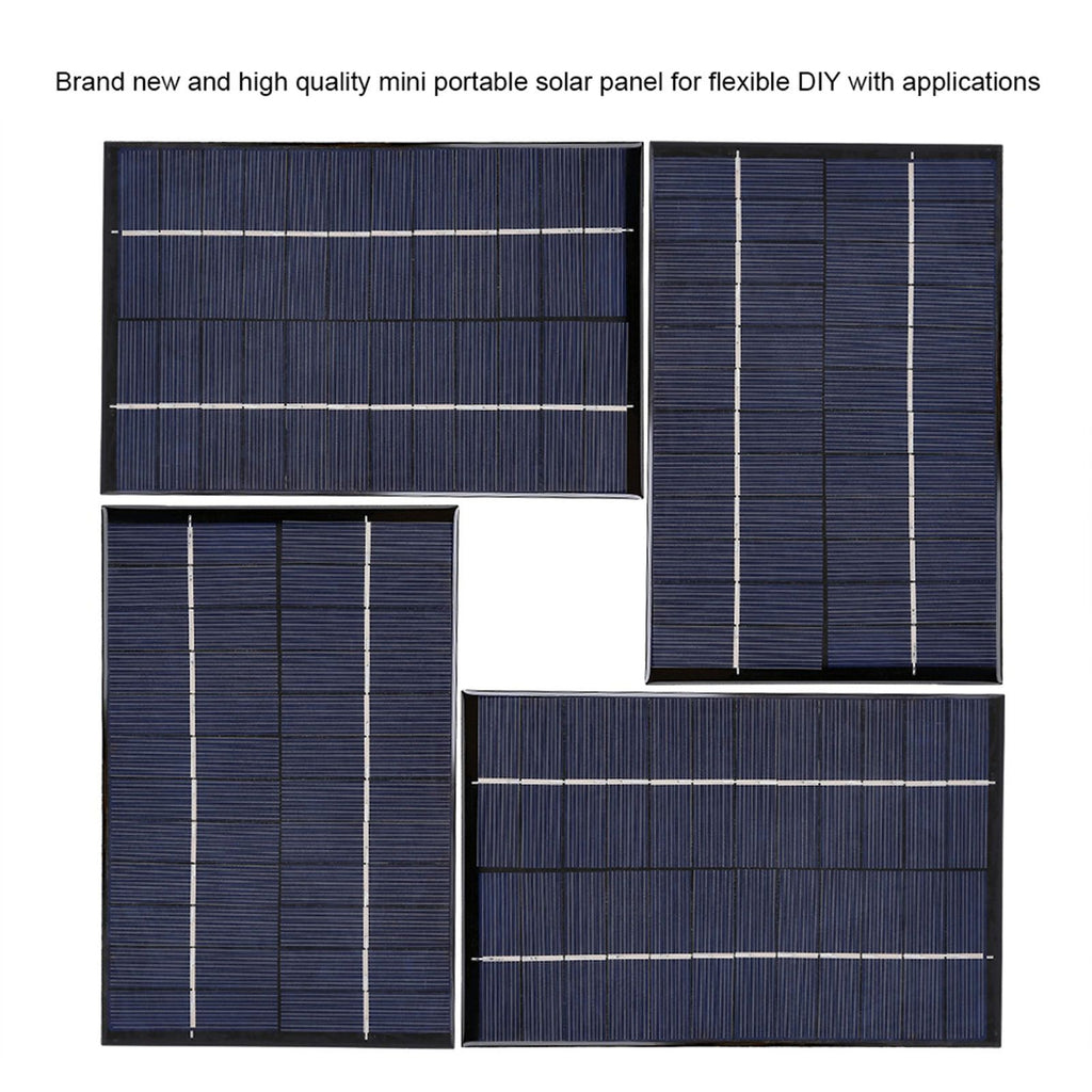 4.2W 12V Mini Portable Polysilicon Solar Panel DIY Power Module Battery Charger