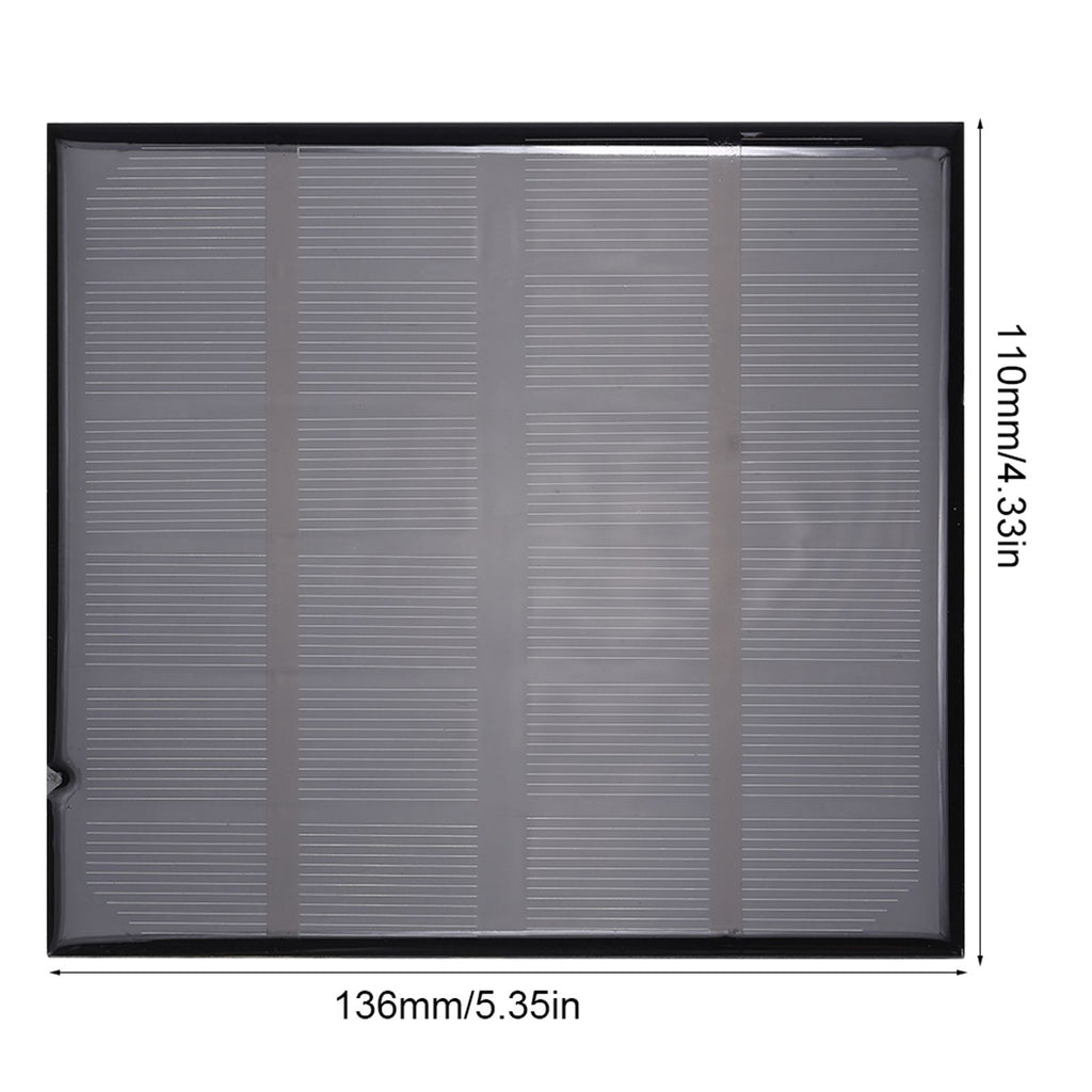 6V 2W Mini Portable Polycrystalline Solar Panel Smart Power for Battery Charger Outdoor