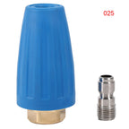 1/4" Quick Connect High Pressure Washer Cleaner Accessory Spray Turbo Nozzle 3000PSI 2.5