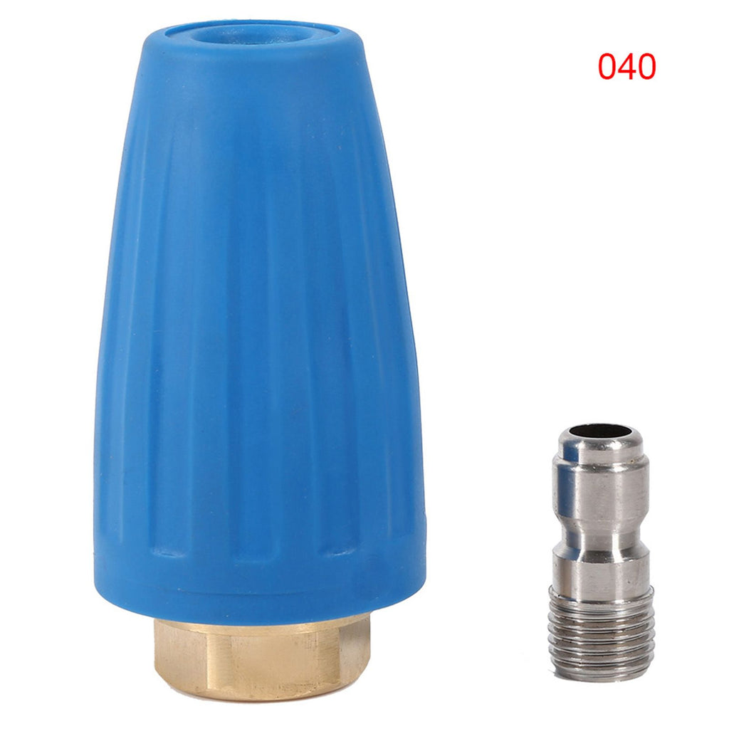 1/4" Quick Connect High Pressure Washer Cleaner Accessory Spray Turbo Nozzle 3000PSI 4.0