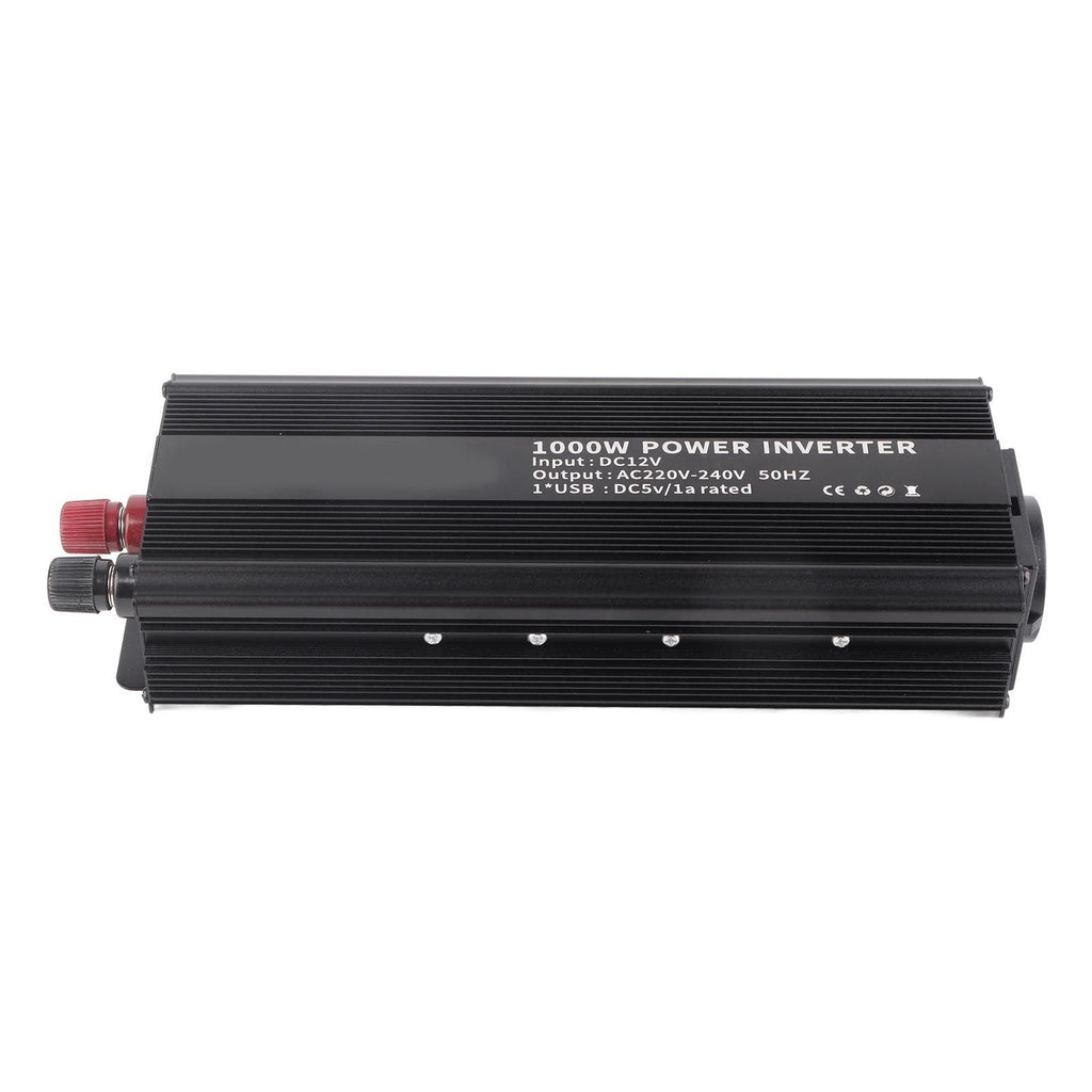 Correction Sine Wave Inverter 12 V Converter 220V 1000W Power Inverter with Solar Panel