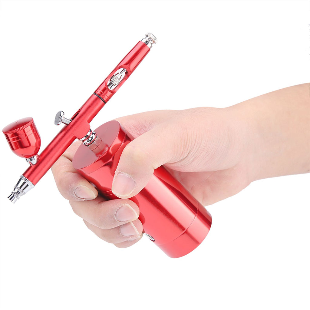 0.3mm Mini Air Compressor Spray Airbrush Set 7CC Capacity