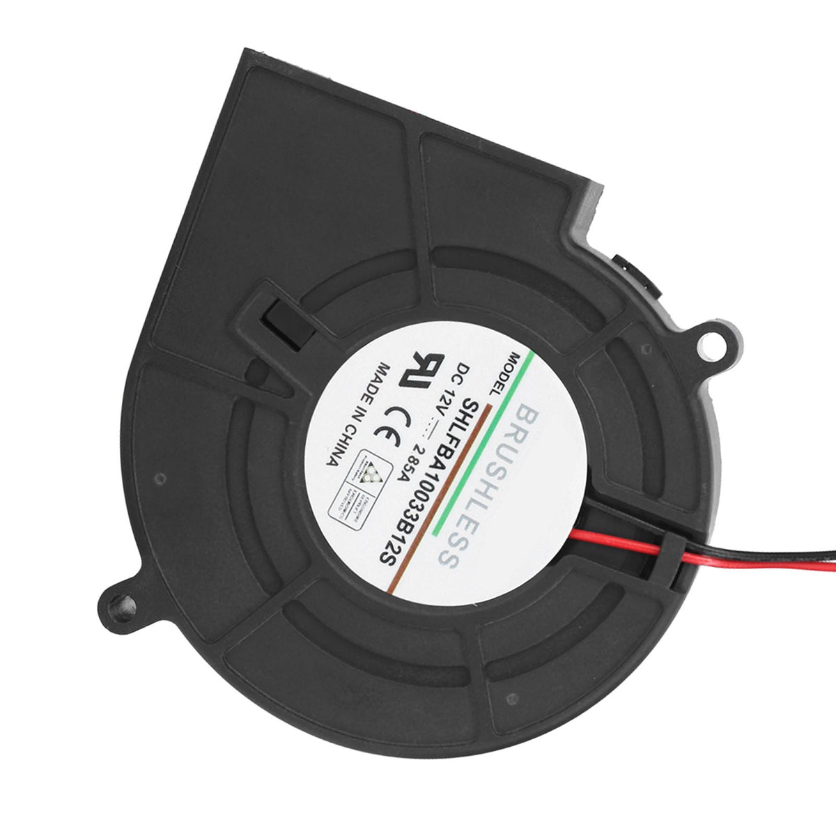 12V 2.85A BBQ Fan Air Blower for Barbecue Picnic Camping Fire Charcoal Starter