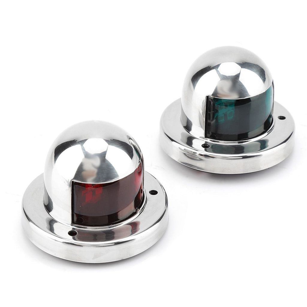 Boat Navigation 12V Marine Yacht Light LED Bow Side Lights Pontoons Sailing Signal Lamp