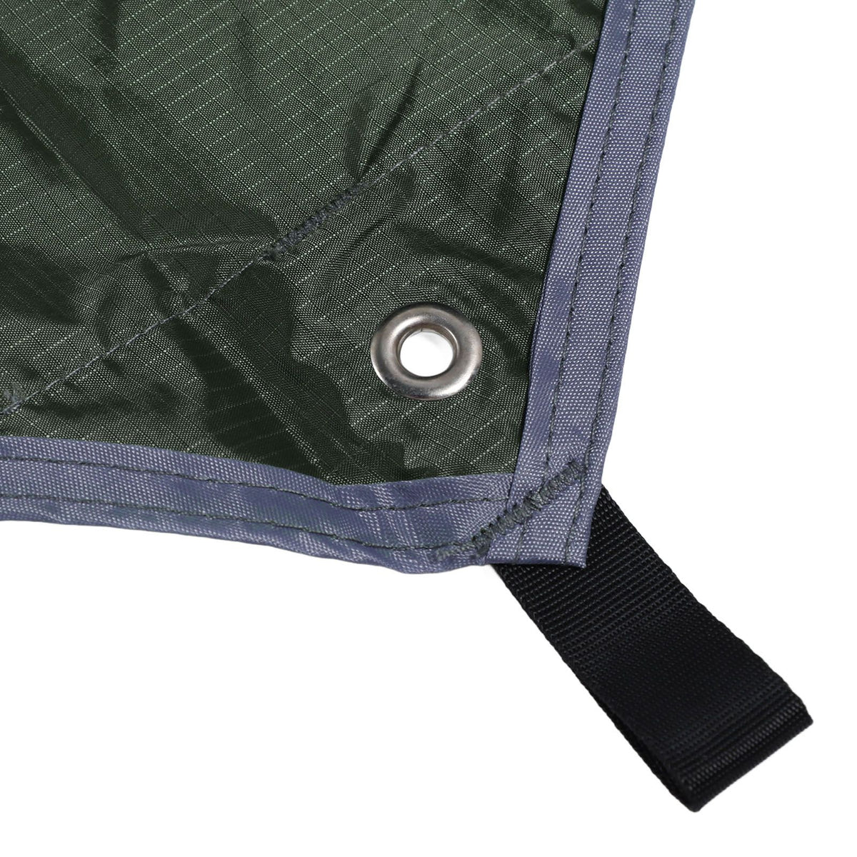 Camping Canopy Multifunctional Quadrangle Sunscreen Waterproof Tent Tarp Outdoor Hammock Tent for Camping Outdoor Beach OD Green