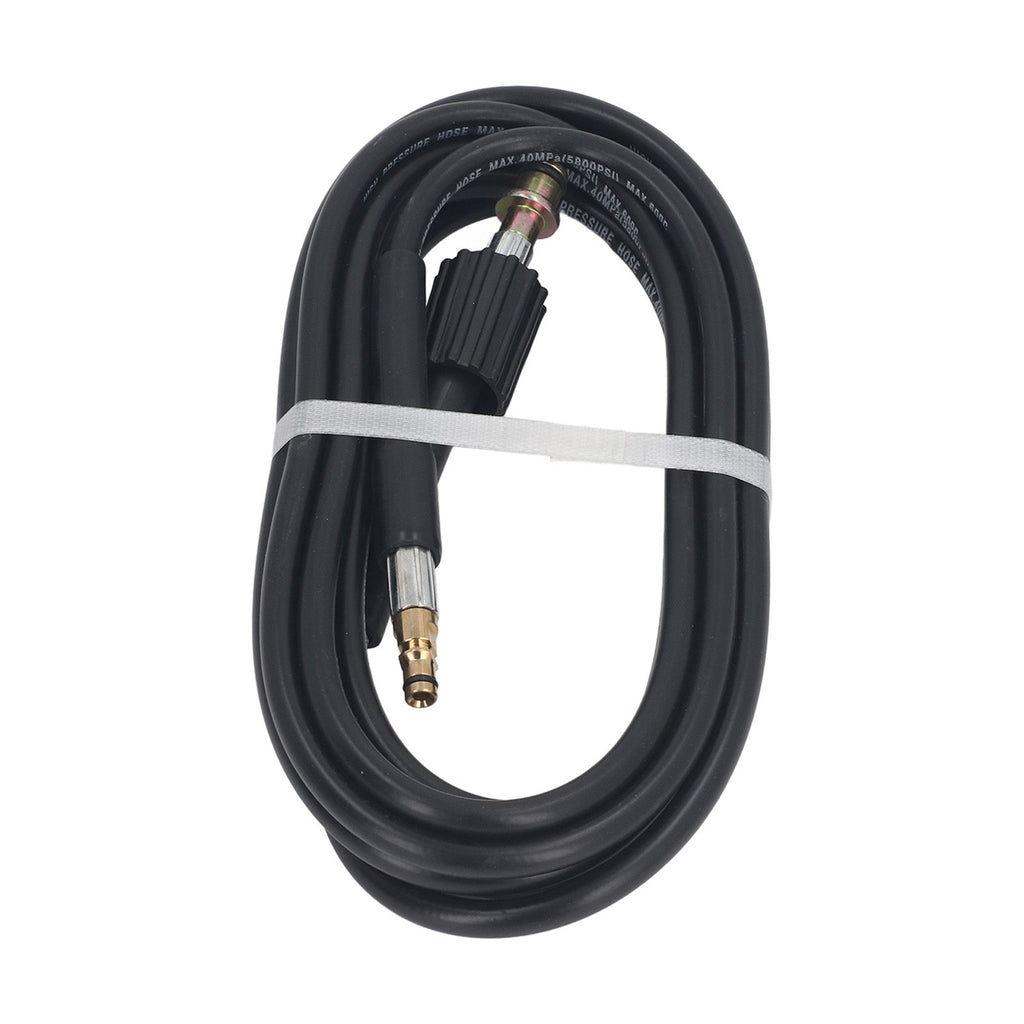 Pressure Washer Hose 5800PSI M22 and Plug Rubber Power Washer Water Hose for Car Home Cleaning 5m/16.4ft