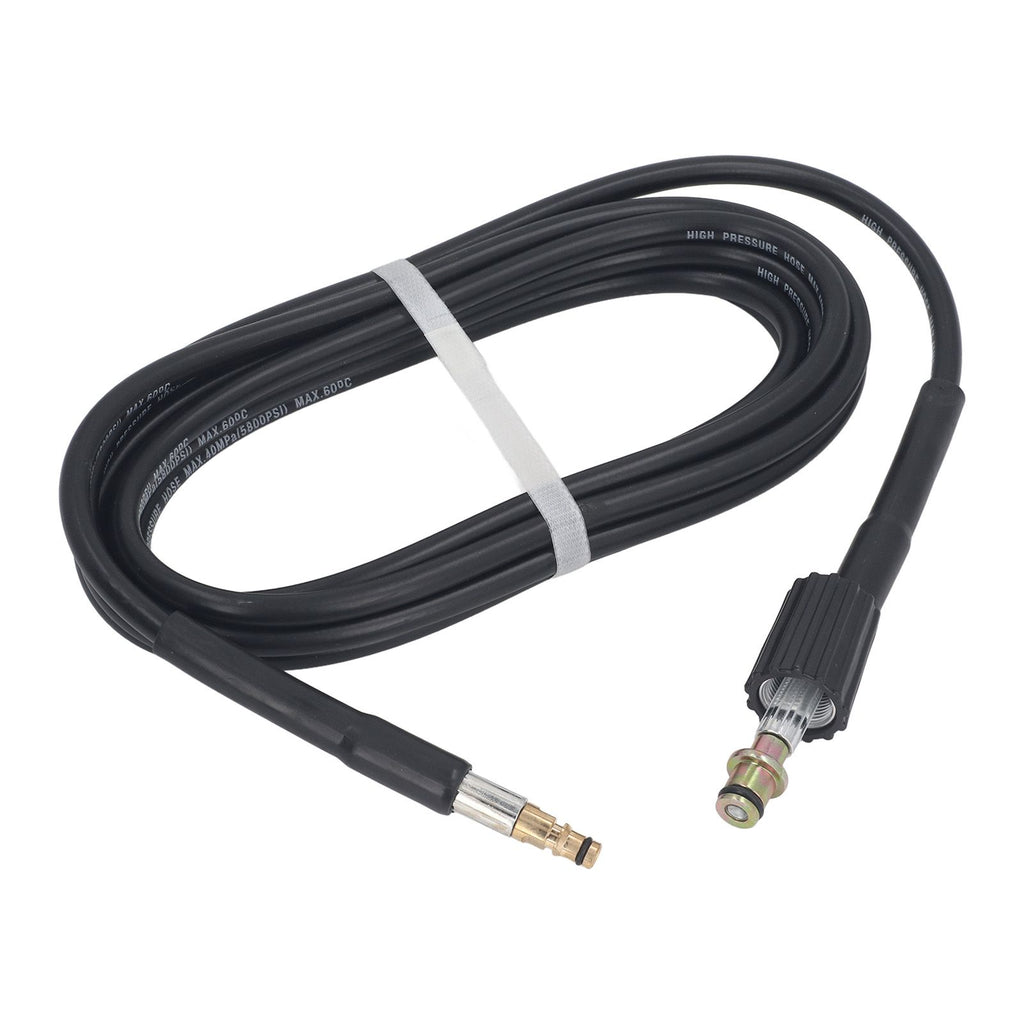 Pressure Washer Hose 5800PSI M22 and Plug Rubber Power Washer Water Hose for Car Home Cleaning 5m/16.4ft