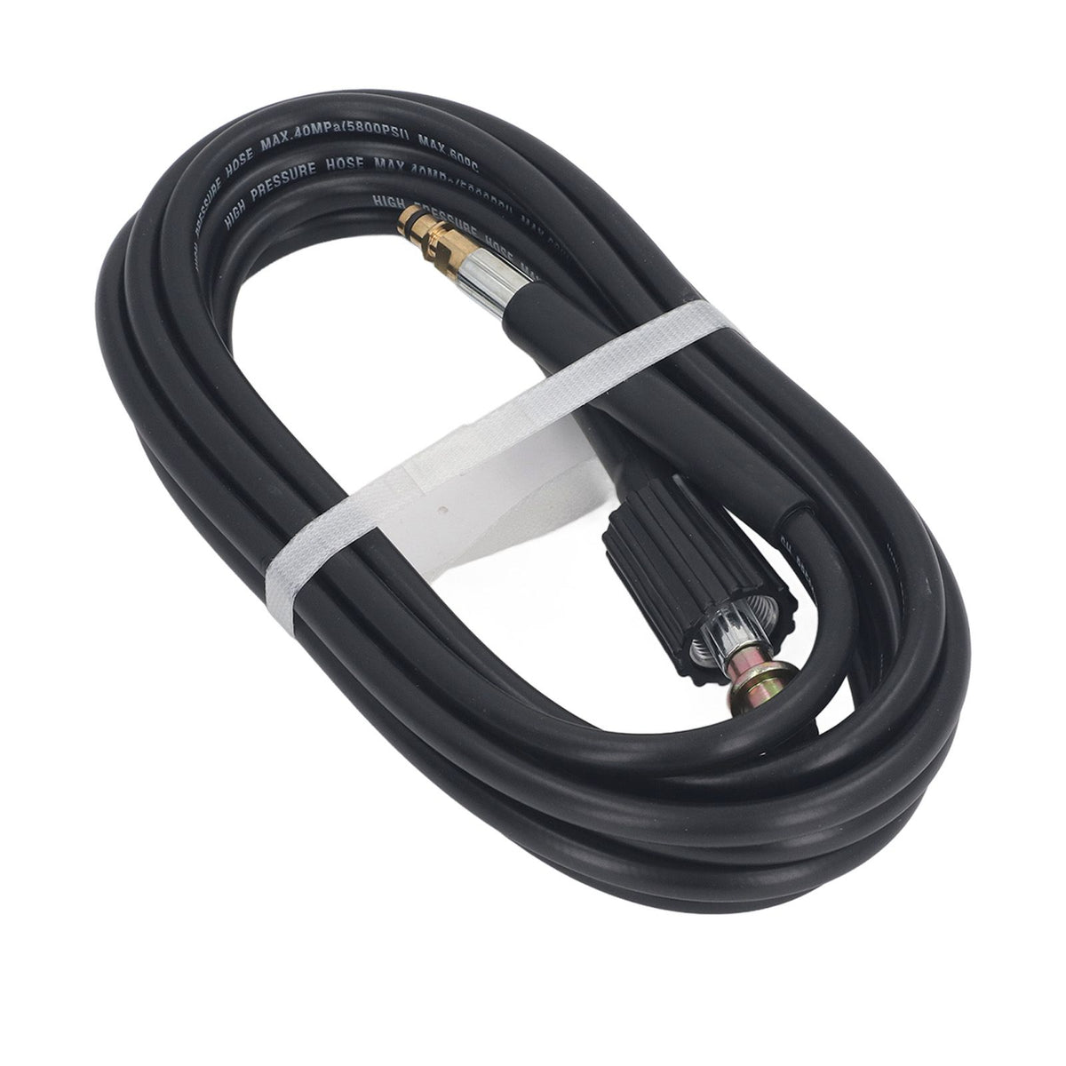 Pressure Washer Hose 5800PSI M22 and Plug Rubber Power Washer Water Hose for Car Home Cleaning 5m/16.4ft