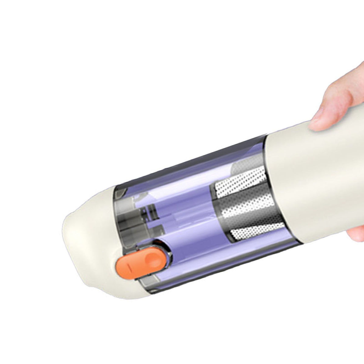 4 in 1 Cordless Handheld Car Vacuum Cleaner Rechargeable 14000PA Strong Suction 60000RPM Brushless Motor for Home Pet Car Office Vacuuming Blowing White