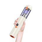 4 in 1 Cordless Handheld Car Vacuum Cleaner Rechargeable 14000PA Strong Suction 60000RPM Brushless Motor for Home Pet Car Office Vacuuming Blowing White