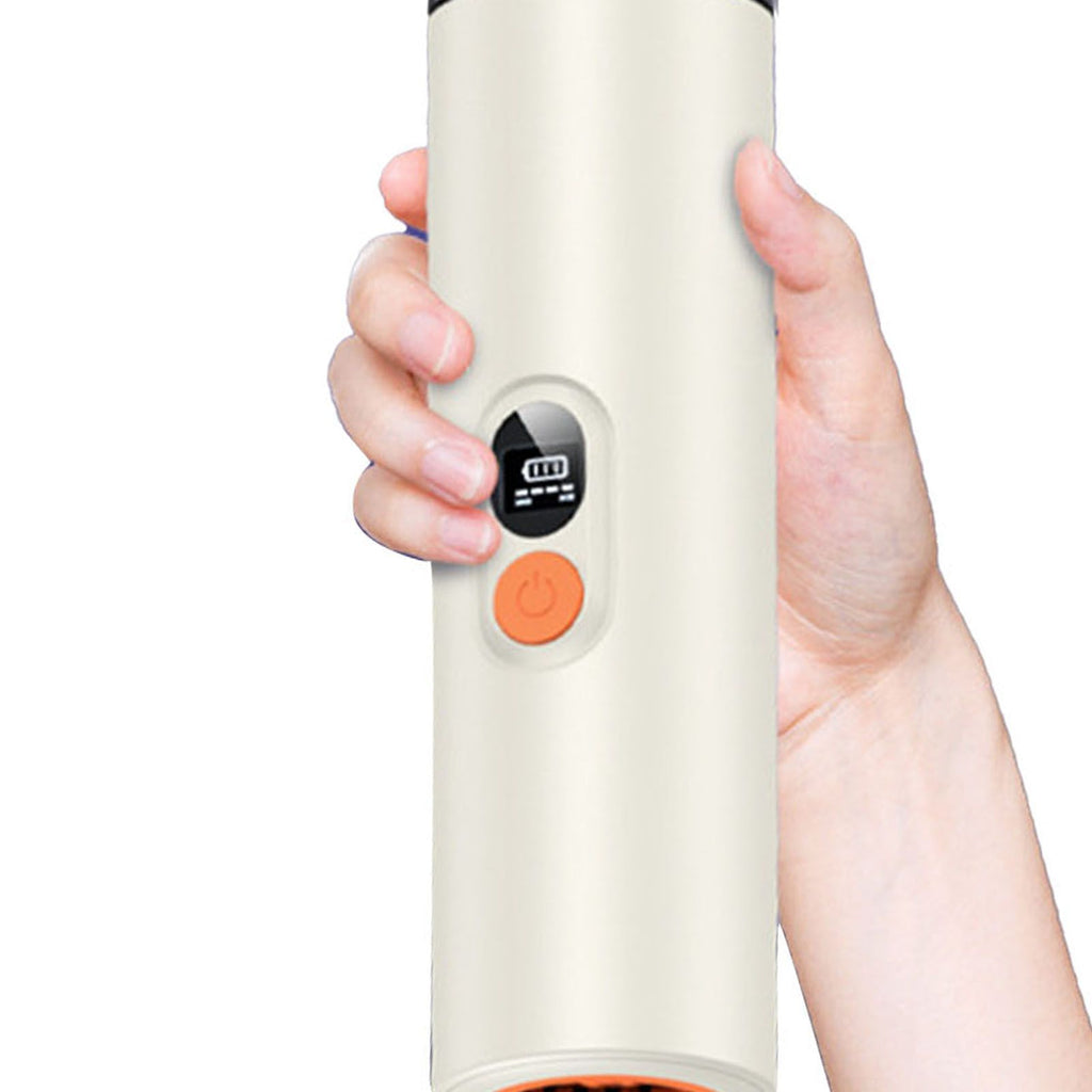 4 in 1 Cordless Handheld Car Vacuum Cleaner Rechargeable 14000PA Strong Suction 60000RPM Brushless Motor for Home Pet Car Office Vacuuming Blowing White