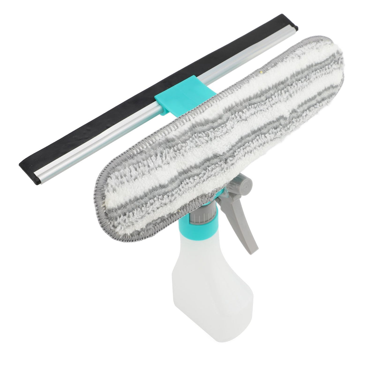 Scrub Pad Spray Window Cleaning Tool 4 in 1 Compact Multifunction Window Cleaner for Home