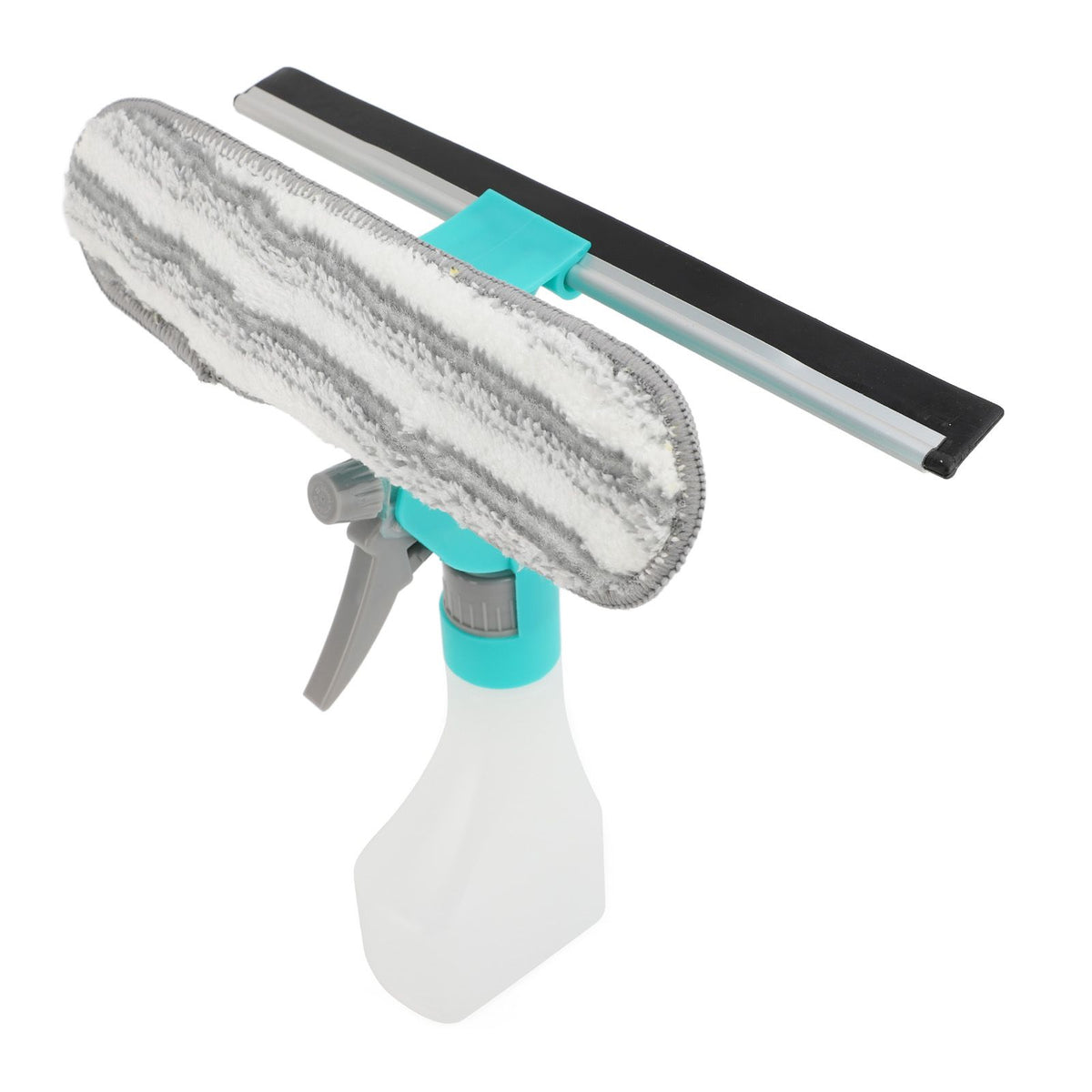 Scrub Pad Spray Window Cleaning Tool 4 in 1 Compact Multifunction Window Cleaner for Home