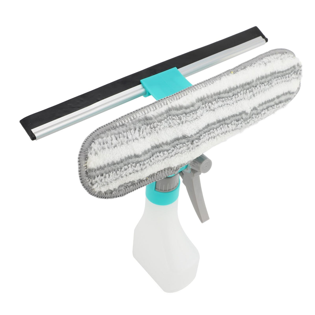 Scrub Pad Spray Window Cleaning Tool 4 in 1 Compact Multifunction Window Cleaner for Home
