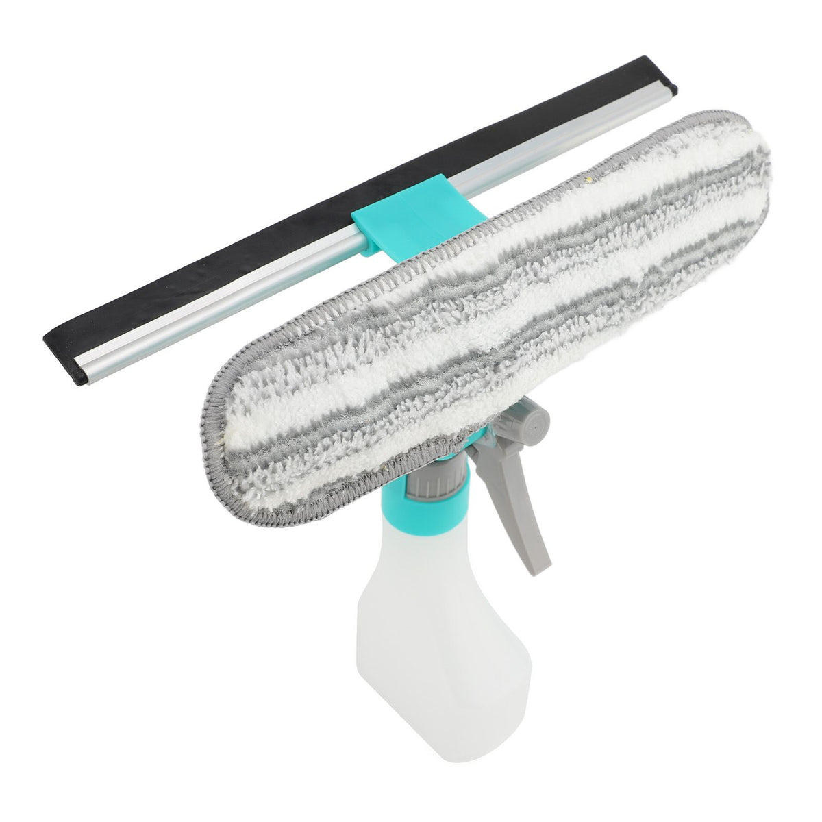 Scrub Pad Spray Window Cleaning Tool 4 in 1 Compact Multifunction Window Cleaner for Home