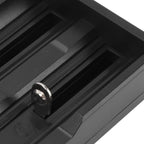 Battery Charger 2 Bay LCD Display Multiple Guard USB Charging Smart Battery Charger for 3.7V Lithium Battery 1.2V Ni MH Ni Cd Battery