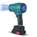 Handheld Electric Air Duster Cordless 35000RPM Stepless Speed Adjustable Jet Dry Blower with Brushless Motor 21V Rechargeable Battery Anti-slip Ergonomic Handle for Home Car Industrial Cleaning