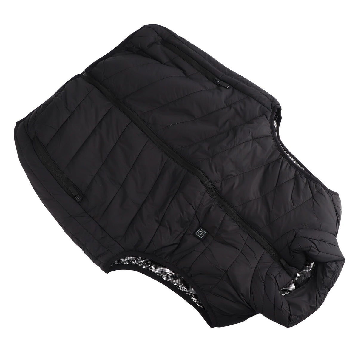 Heated Jacket Unisex 3 Gears Four Zones Heating Polyester Fiber Electric Thermal Vest for Outdoor Winter XL