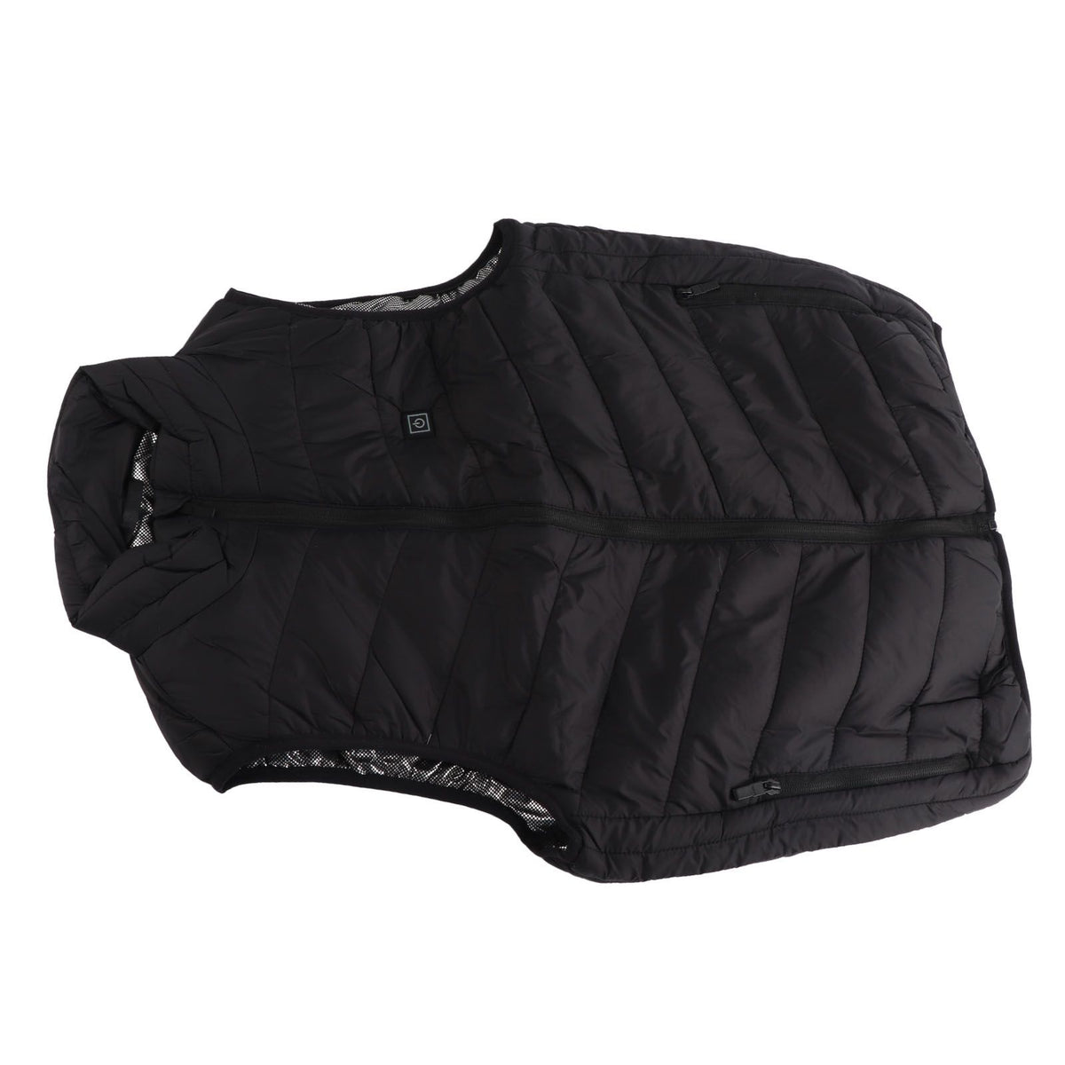 Heated Jacket Unisex 3 Gears Four Zones Heating Polyester Fiber Electric Thermal Vest for Outdoor Winter XL