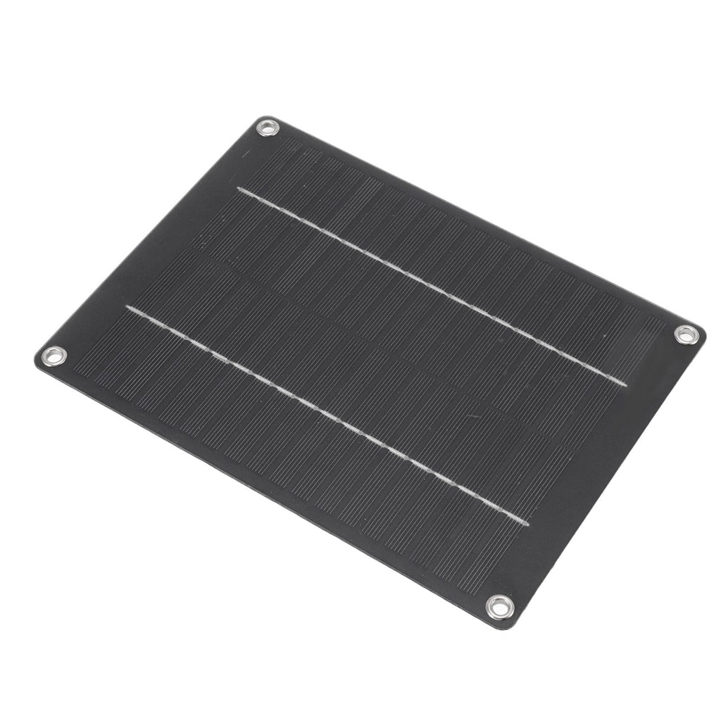 Solar Panel 10W Portable Compact Thin Waterproof Flexible Solar Charging Panel for Car Home Boat 23x17cm