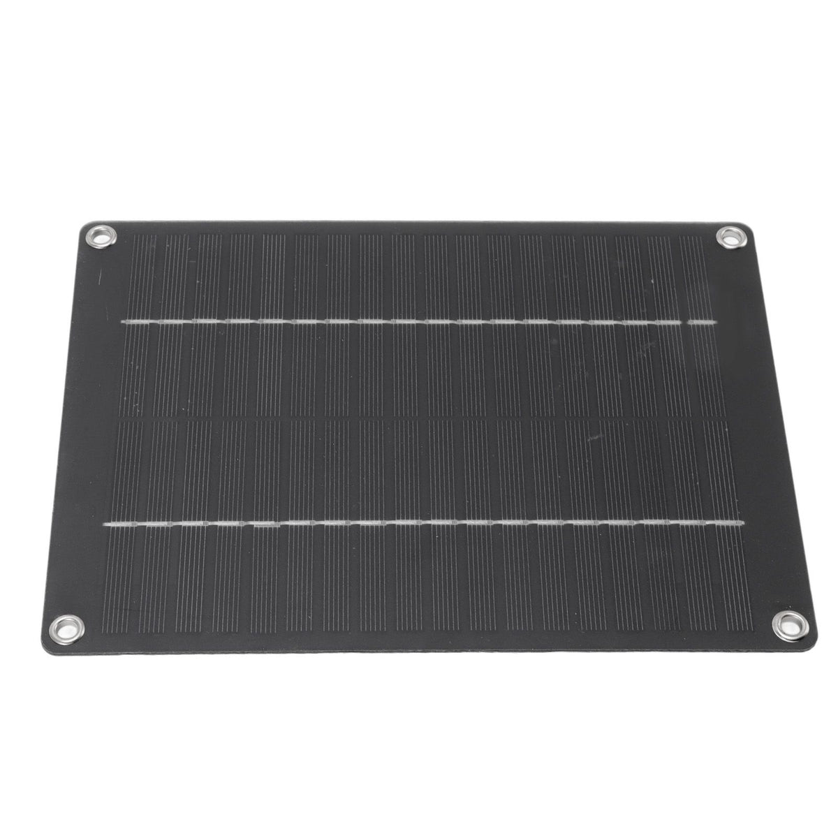 Solar Panel 10W Portable Compact Thin Waterproof Flexible Solar Charging Panel for Car Home Boat 23x17cm