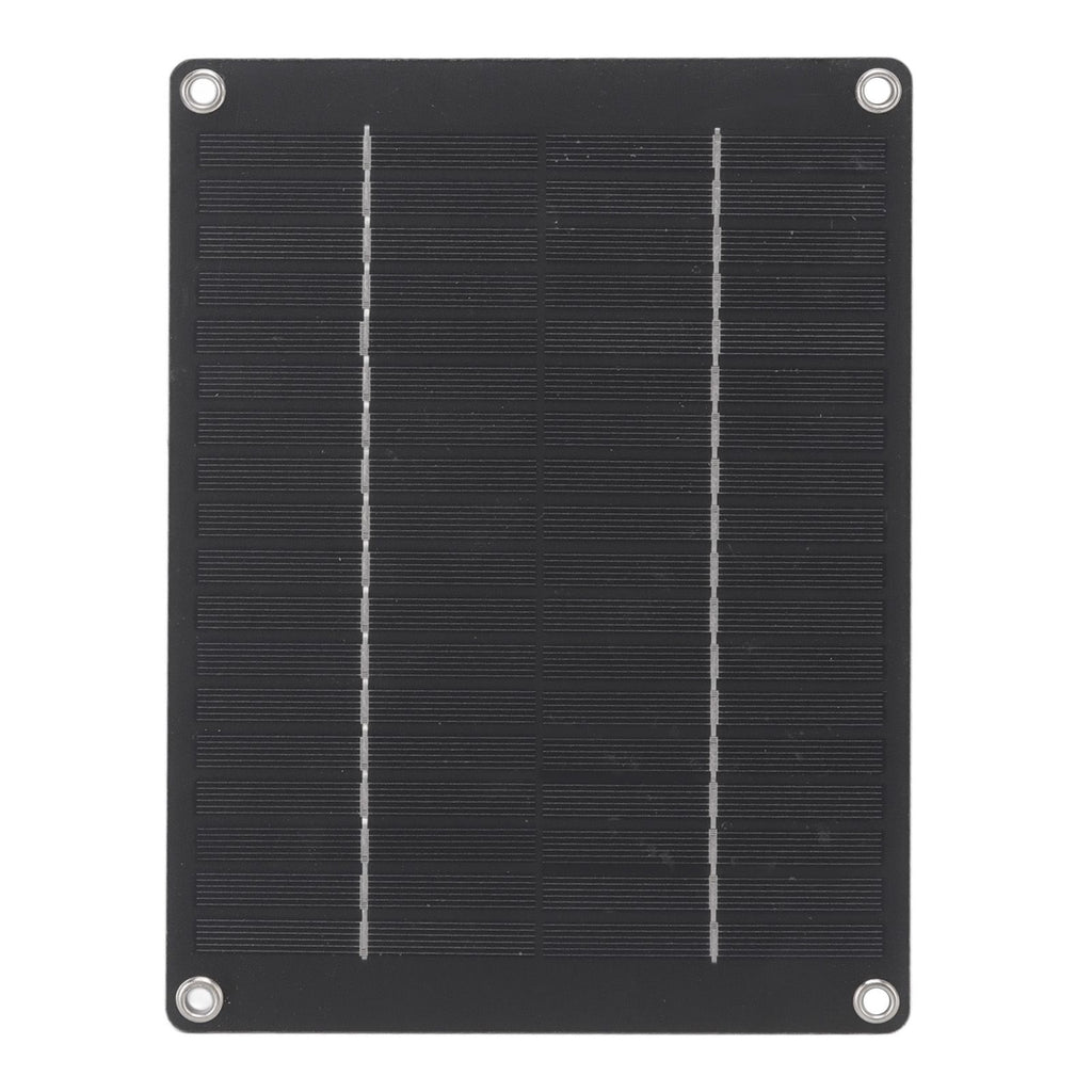 Solar Panel 10W Portable Compact Thin Waterproof Flexible Solar Charging Panel for Car Home Boat 23x17cm