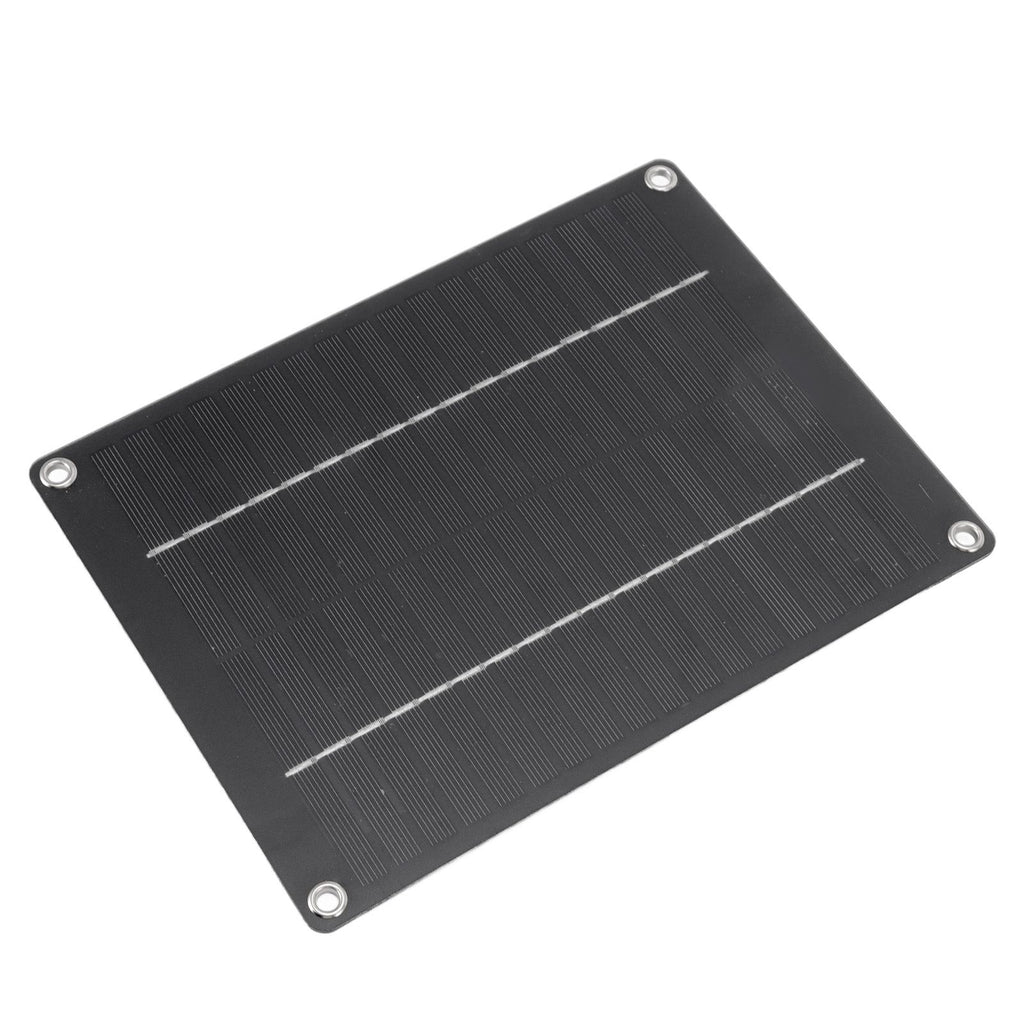 Solar Panel 10W Portable Compact Thin Waterproof Flexible Solar Charging Panel for Car Home Boat 23x17cm
