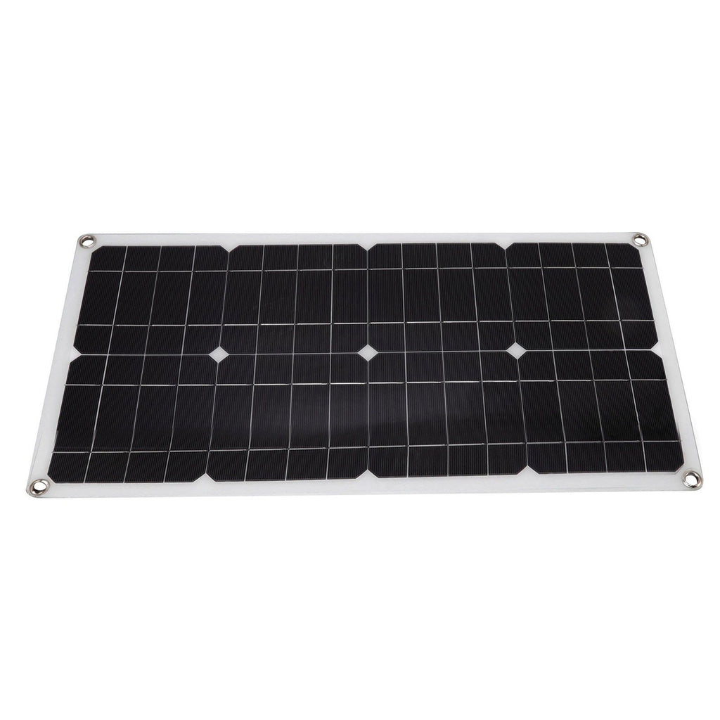 35W Solar Panel Portable USB Solar Panel Charger with Lightweight Thin Design for Vehicles Boats