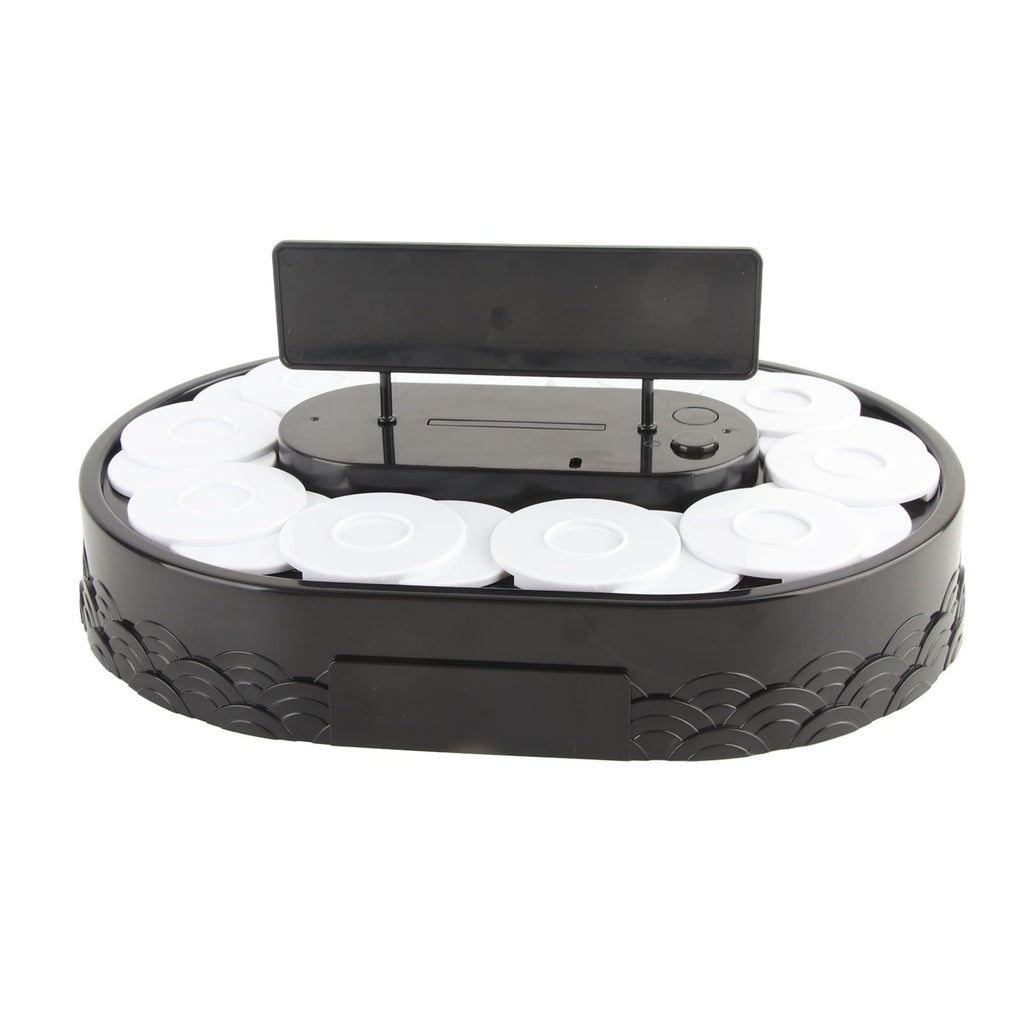 Rotary Sushi Machine Automatic Rotating Table Display Stand Swing Tray Turntable for Sushi Dessert Cupcake Sushi