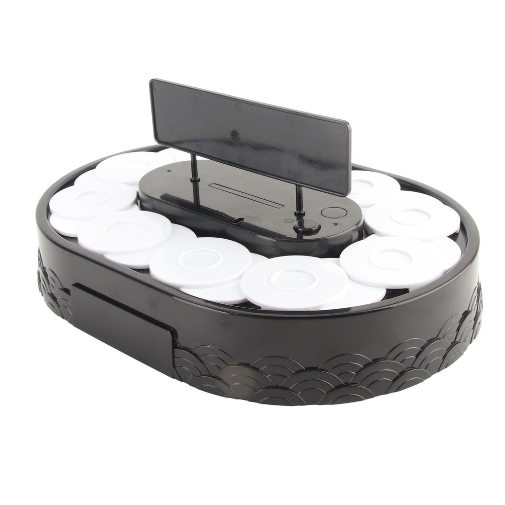 Rotary Sushi Machine Automatic Rotating Table Display Stand Swing Tray Turntable for Sushi Dessert Cupcake Sushi
