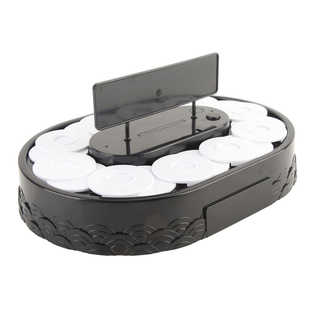 Rotary Sushi Machine Automatic Rotating Table Display Stand Swing Tray Turntable for Sushi Dessert Cupcake Sushi