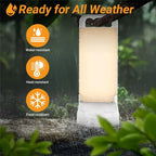 Solar Camping Lantern 4400mAh Rechargeable Camping Lights Dimmable Waterproof Tent Light Portable Lantern for fish light - 3color Dimmable