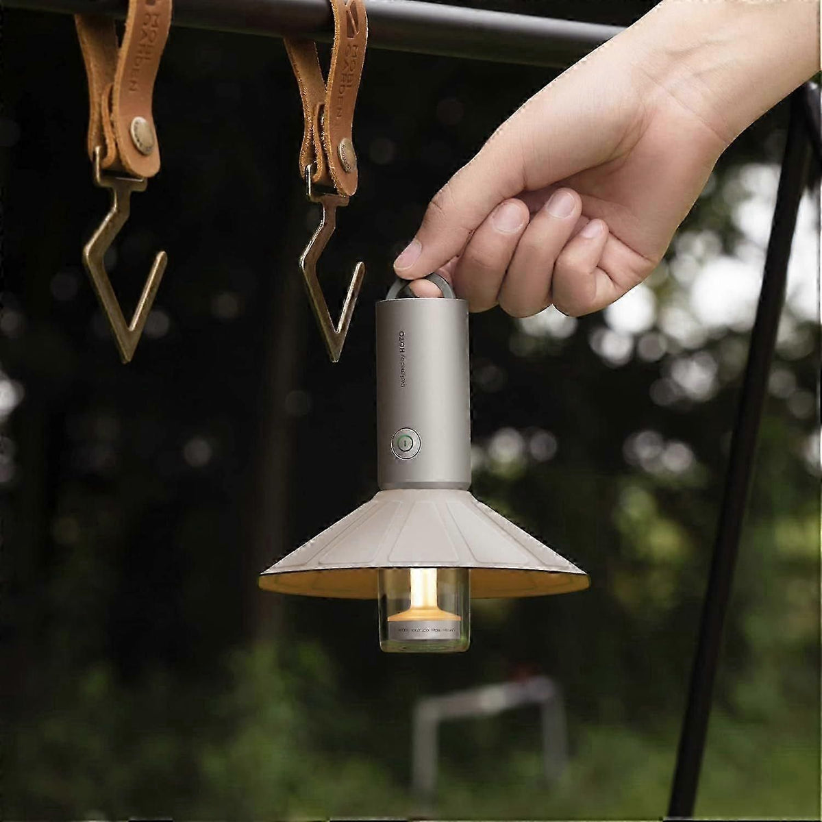 Outdoor Camping Flashlight Rechargeable, 3-in1 Camping Lantern 3200mAh, IP66 Water Resistant Camping Lamp Tent Lights