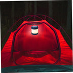 USB Rechargeable Folding Camping Lantern with Dual Lighting Mode, Lightweight LED Tent Light for Outdoor Hiking, Blue