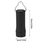 2pcs Compact 2 in 1 Camping Lantern and Flashlight with Detachable Hanging Hook, Battery Operated Tent Light