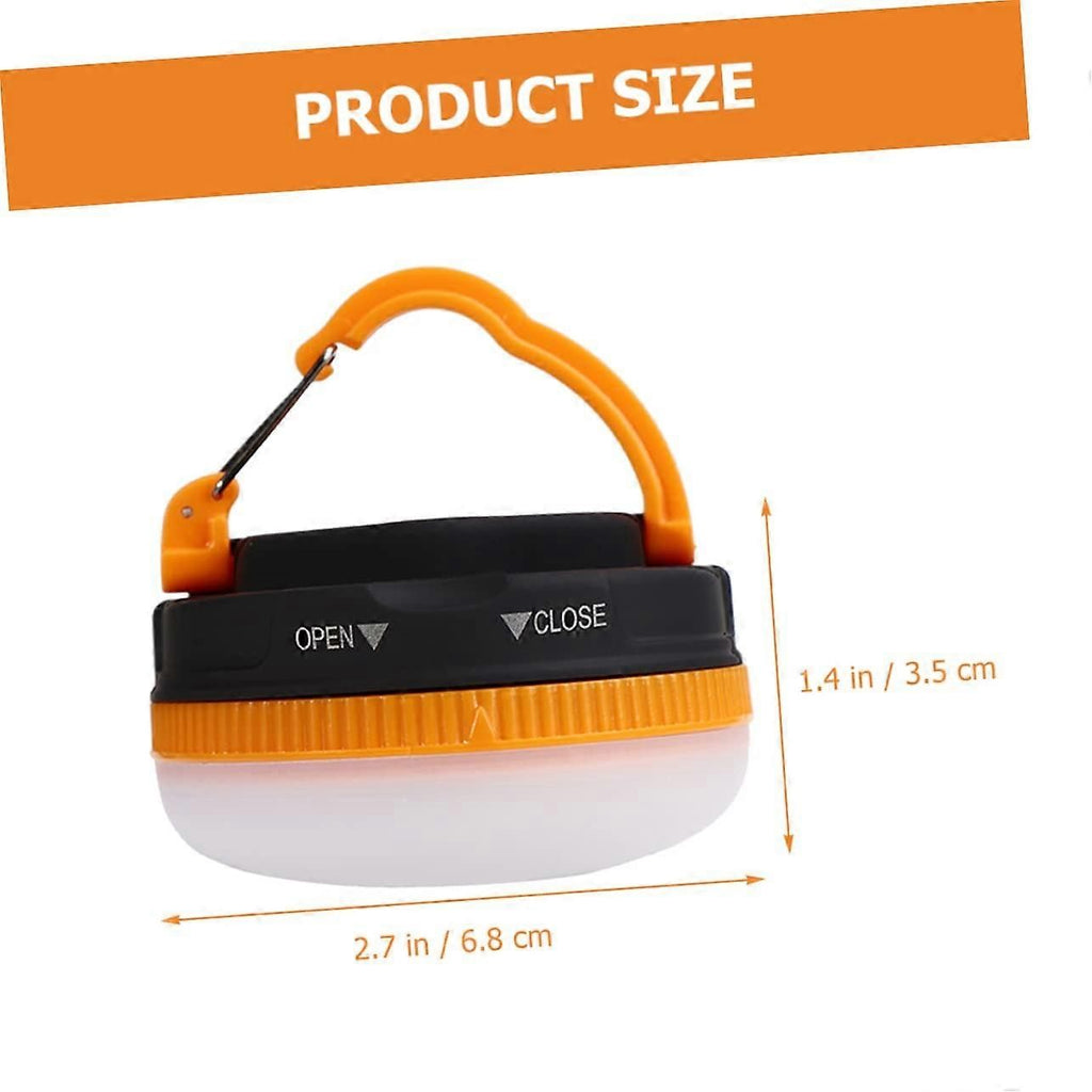 Camping Lantern Bright LED Tent Light Battery Powered Hanging Lamp for Outdoor Hiking Emergency