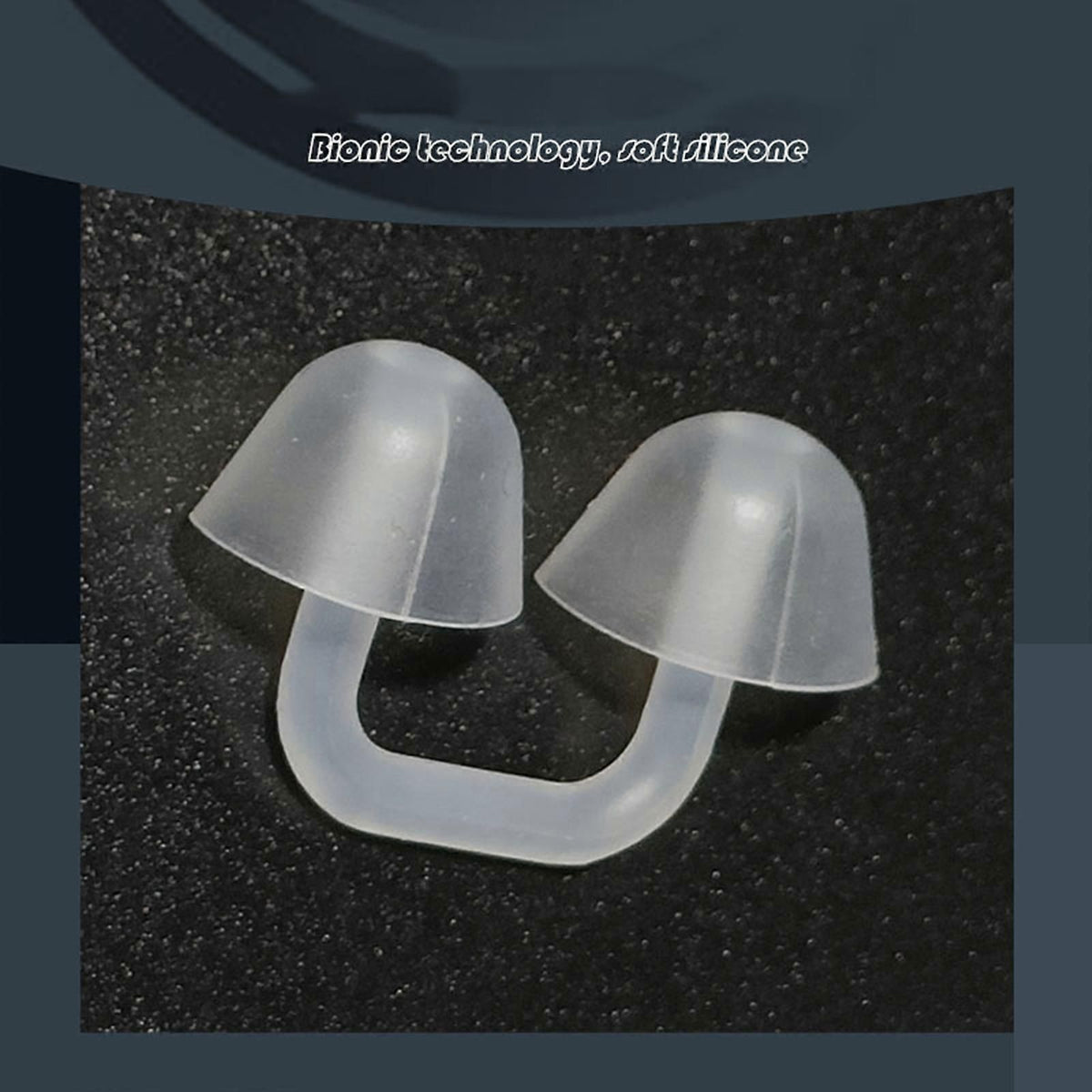 Swimming Nose Clip Silicone Nose Plug, Comfortable Adjustable Nose Clip for Swimming, Diving, Training and Water Sports - Pink