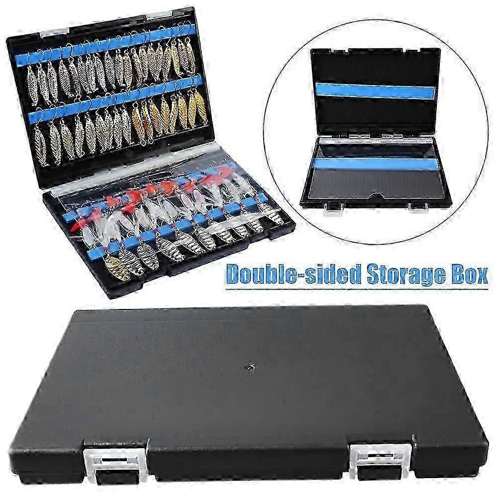 Dual-Sided Ultra-Thin Luya Bait Box Fishing Tackle Box Fishing Tackle Storage Box Bait Portable For Outdoor Fishing