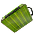 Fishing Lures Baits Hook Case Tackle Organizers Terminals Fishing Tackle Box - Green