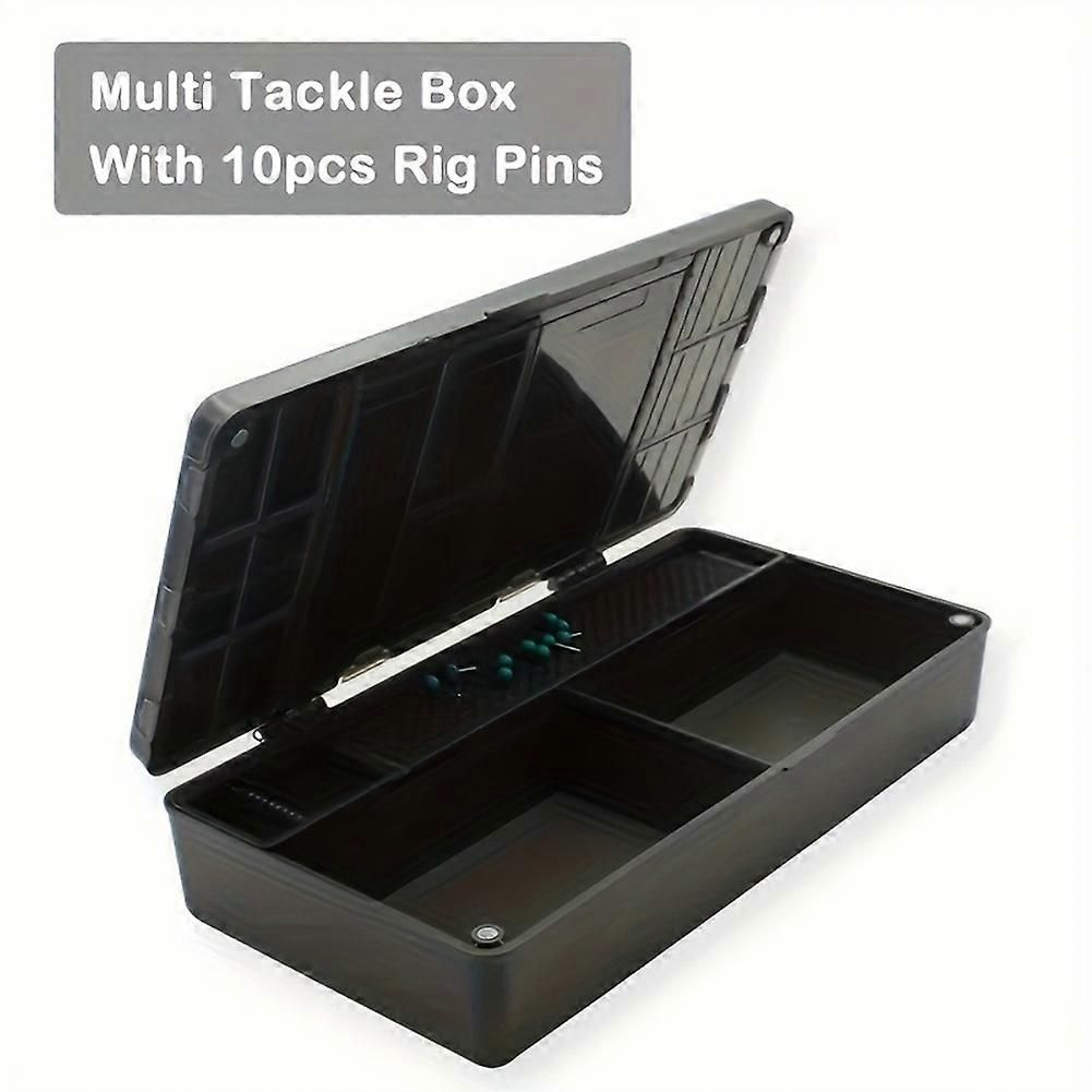 Fishing Box Carp Fishing Tackle Box Lure Hook Line Feeder Plastic Storage Case Carp Fishing Hook Group Box Tackle