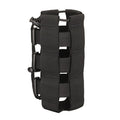 MOLLE Water Bottle Holder Bag 600D Nylon Tactical Bottle Pouch with Carabiner Clip for Hiking Camping Cycling Hunting Outdoor Sports - Black