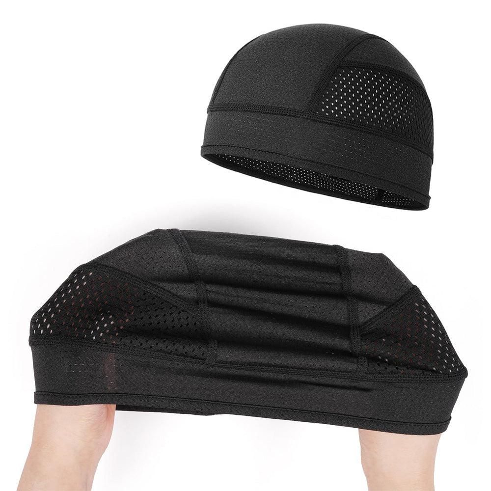 Skull Cap Helmet Liner - Cycling & Motorcycle Cap for Under Helmet Use Navy Blue