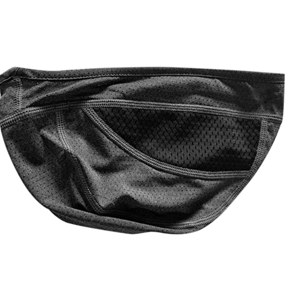 Skull Cap Helmet Liner - Cycling & Motorcycle Cap for Under Helmet Use Black