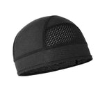 Skull Cap Helmet Liner - Cycling & Motorcycle Cap for Under Helmet Use Black