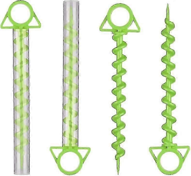 Green Tent Pegs 4 Pack Tent Pegs For Camping, Tents, Tent Pegs, Tent Pegs, Tent Pegs, Heavy Duty Pegs
