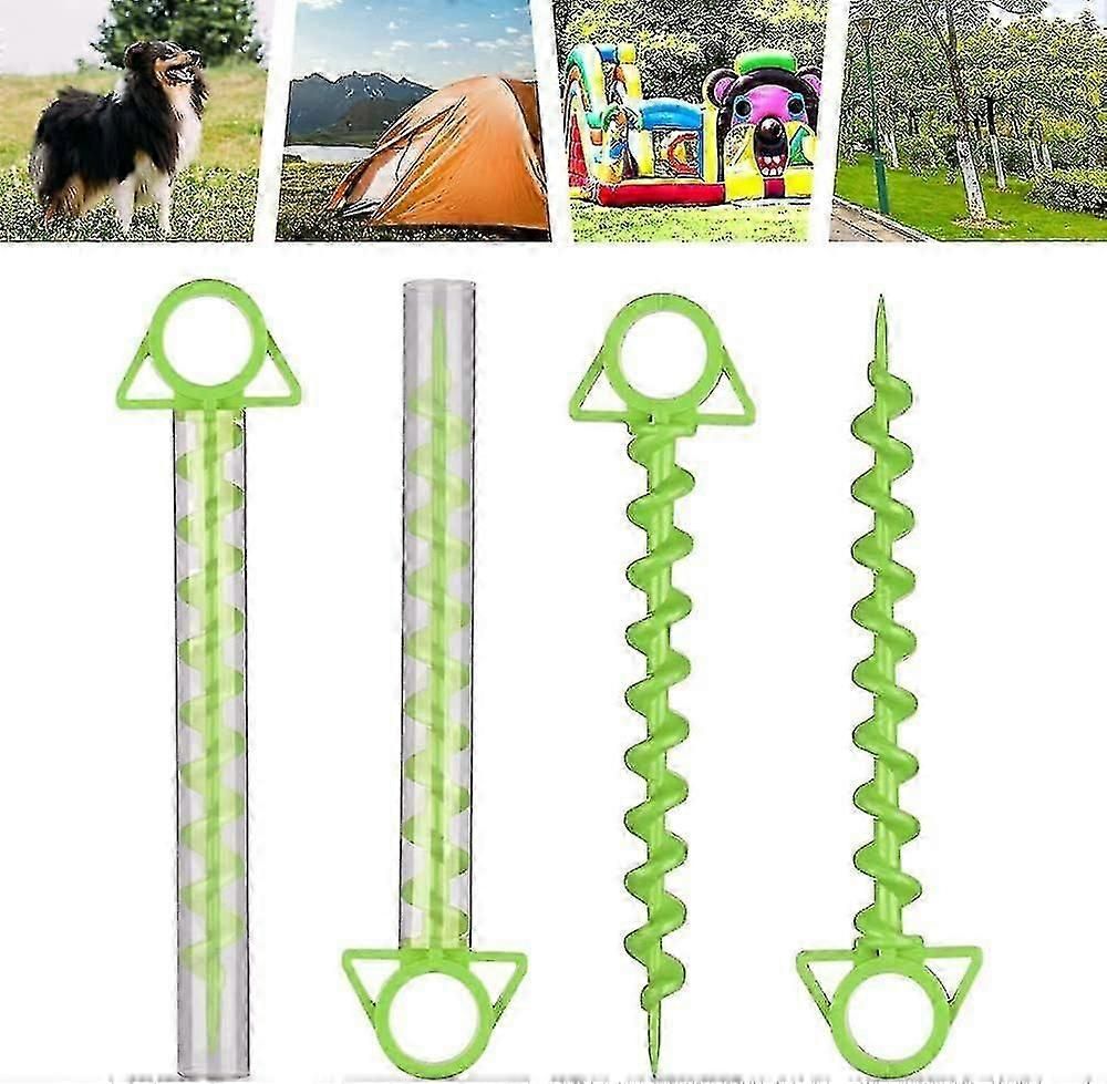 Green Tent Pegs 4 Pack Tent Pegs For Camping, Tents, Tent Pegs, Tent Pegs, Tent Pegs, Heavy Duty Pegs