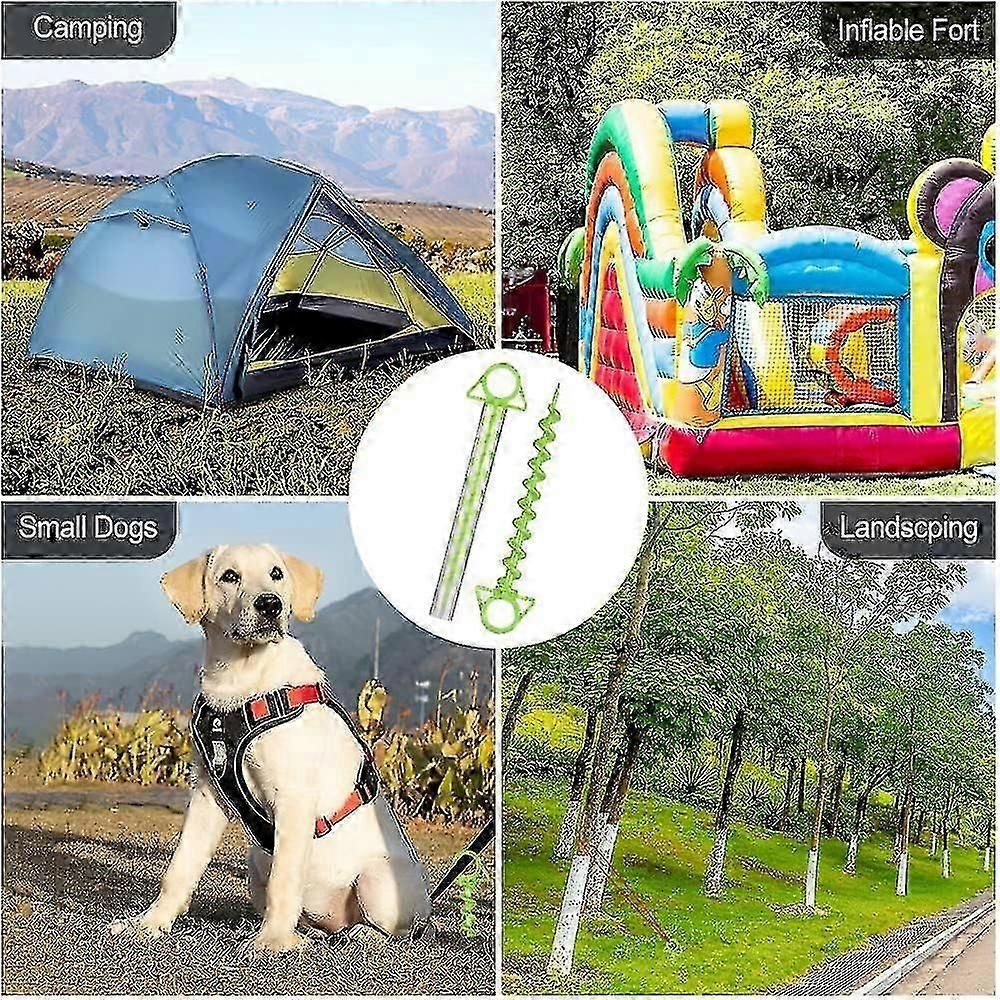 Green Tent Pegs 4 Pack Tent Pegs For Camping, Tents, Tent Pegs, Tent Pegs, Tent Pegs, Heavy Duty Pegs