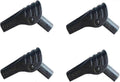 4Pcs Tent Pole Connectors Nylon Tent Support Rod Joints Camping Accessories - 8.5 mm Inner Diameter